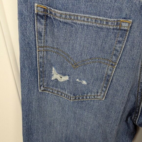 Levi's | Blue Distressed '94 Baggy Jeans Size 28 - Picture 6 of 13